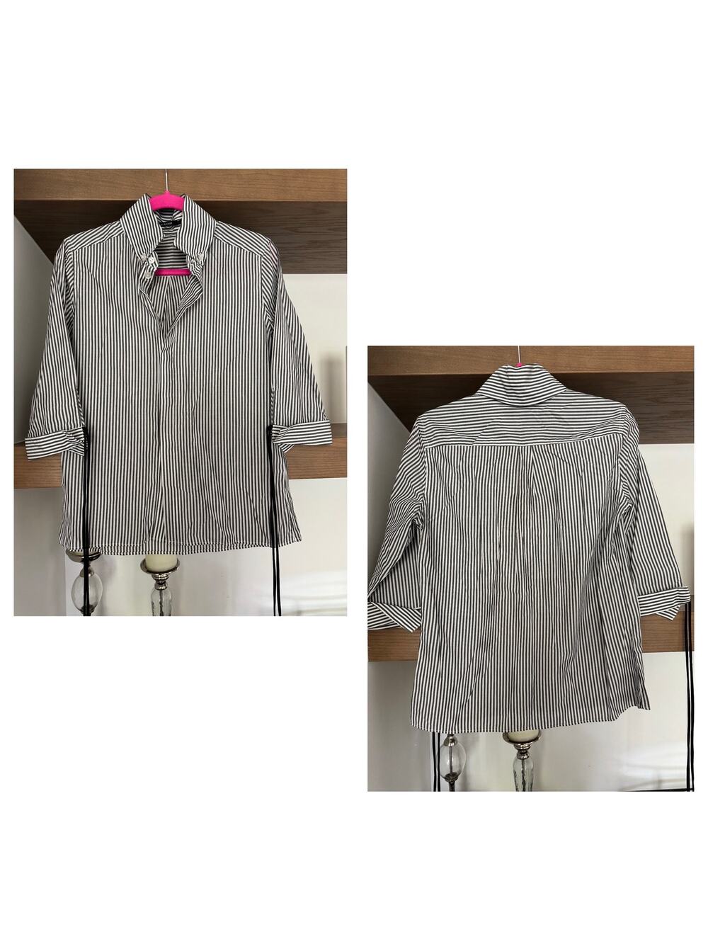 Calvin Rucker Striped Button Down